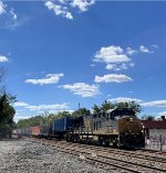CSX Engine # 3473 leading an eastbound i032